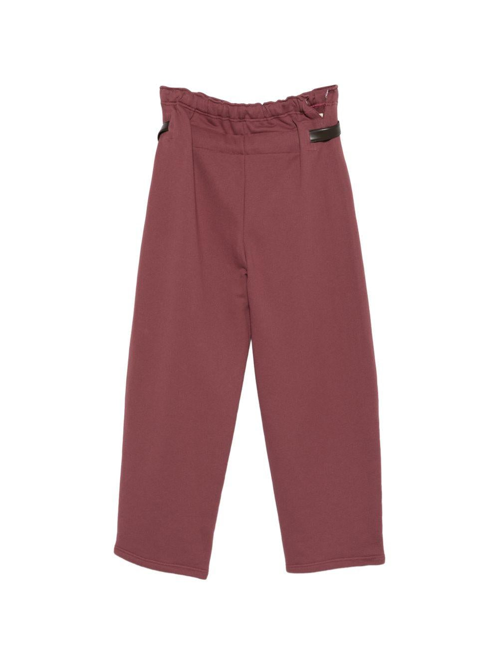 Pantaloni da tuta provincia belt in rosso Magliano - uomo 