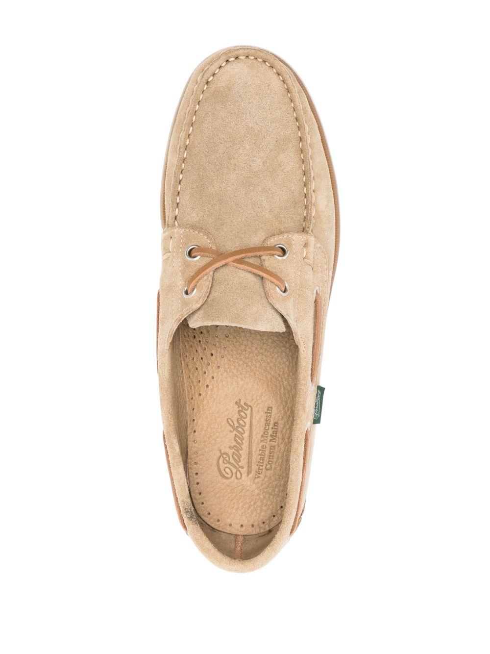 Mocassini barth marine in beige Paraboot - uomo 