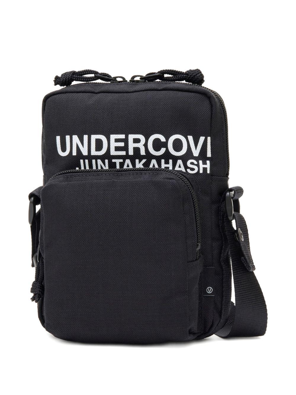 Borsa con logo in nero Undercover - uomo 