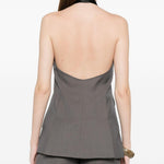 Gilet doppio petto cali  in grigio Maxmara - donna 