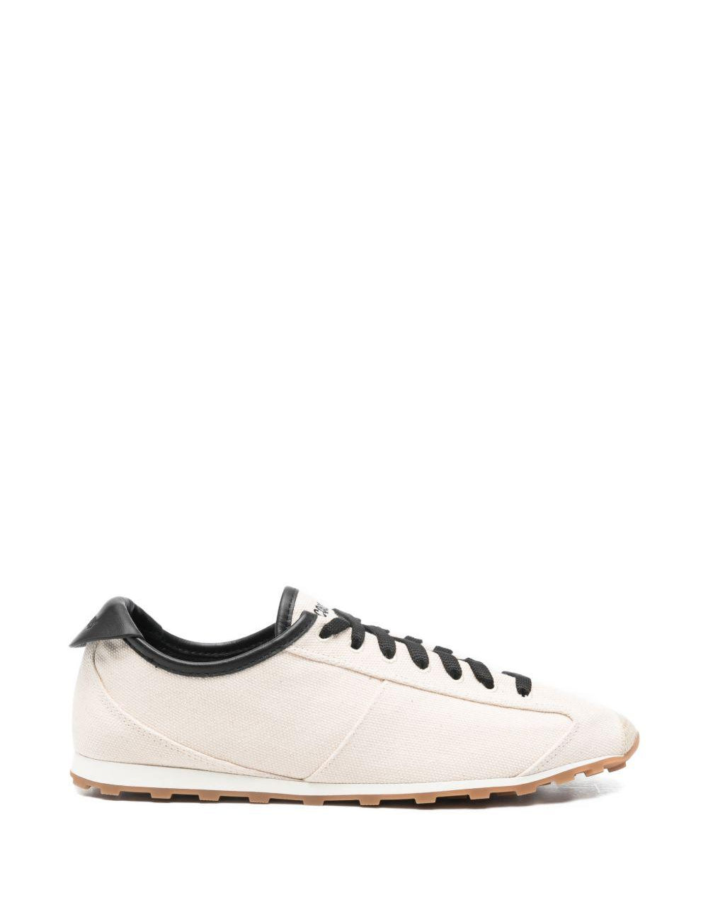 Sneakers in cotone biologico in beige Jacquemus - uomo 