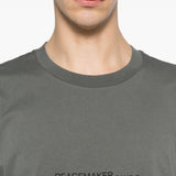 T-shirt con stampa grafica "Peacemaker" in grigio Oamc peacemaker - uomo 