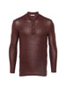 Polo a maniche lunghe in marrone Entire studios - unisex