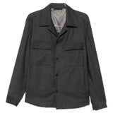 Camicia con taschino e bottoni in grigio Briglia 1949 - uomo 