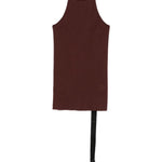 Canotta in cotone biologico in marrone Rick owens drkshdw - donna 