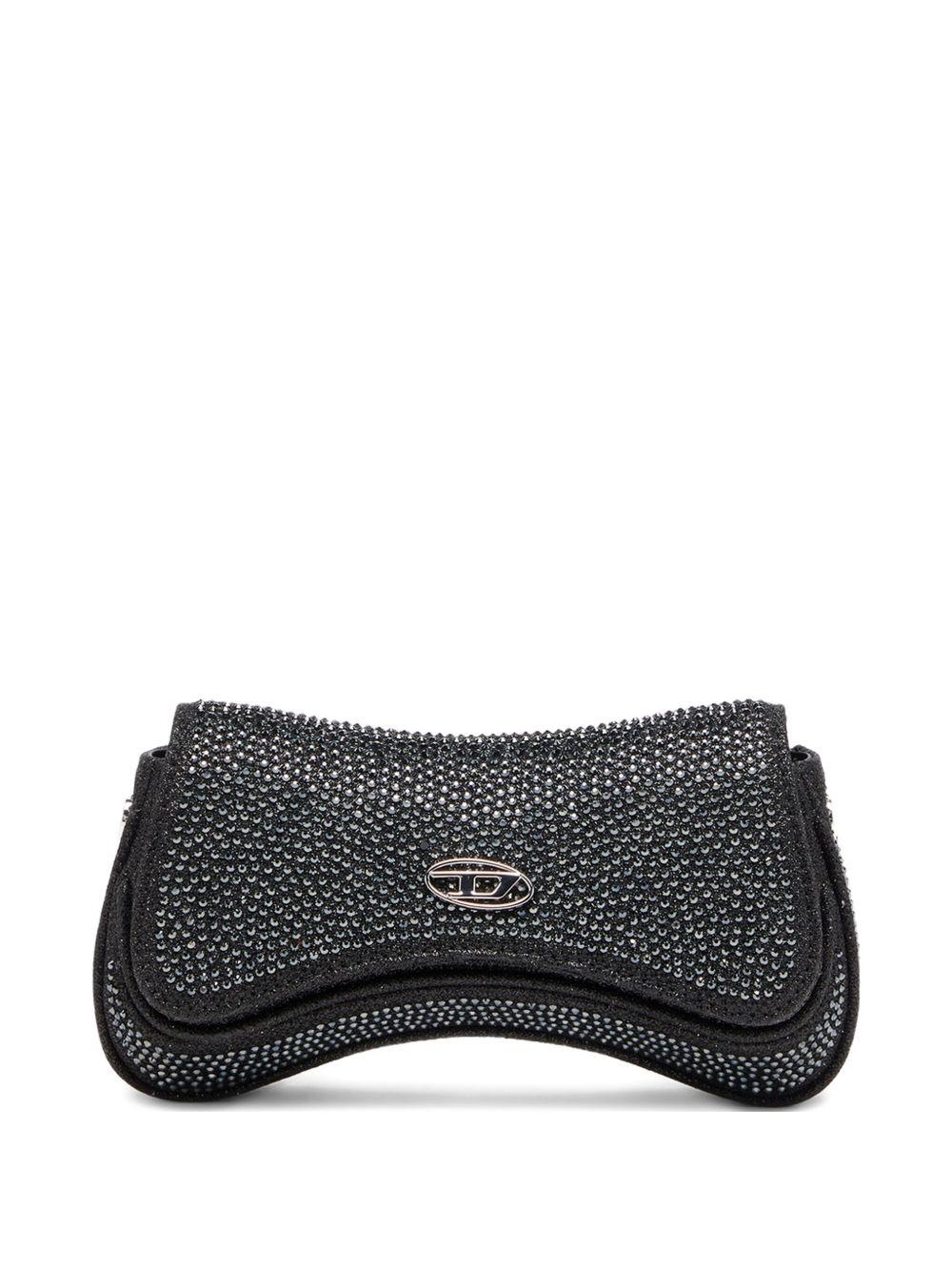 Borsa con cristalli in nero Diesel - donna 