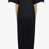 Abito midi con maniche a zigzag in nero Melitta baumeister - donna 