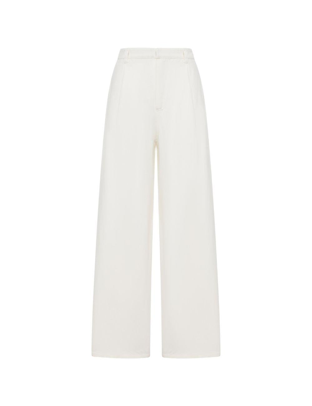 Pantaloni aloa in bianco 'S Max Mara - donna 