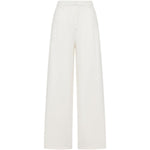 Pantaloni aloa in bianco 'S Max Mara - donna 