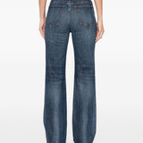 Jeans dritti Danielle in blu Khaite - donna 