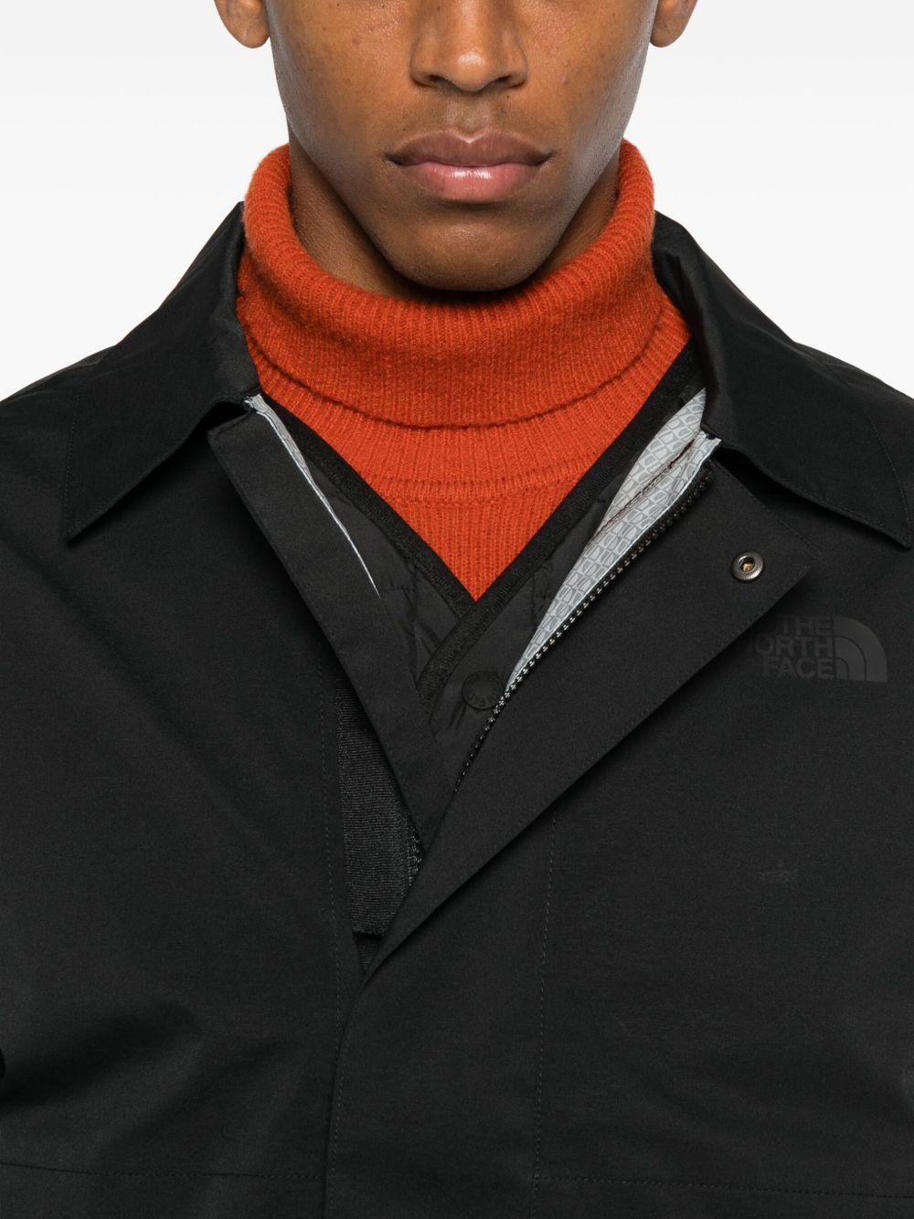 Giacca con dettaglio logo in nero The north face - uomo 