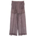 Pantaloni trasparenti a gamba larga in viola Antonelli - donna 