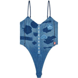 Body T-Ley in denim indigo 