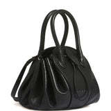 Borsa a mano Tulipea in nero 