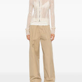 Giacca Naska Gary con paillettes in avorio Rick Owens Lilies - donna 