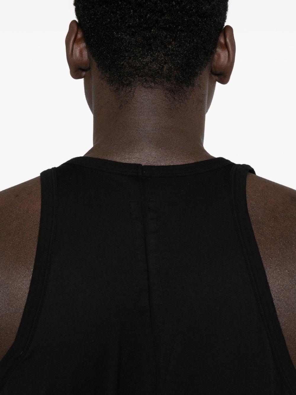 Canotta larga in nero Rick owens drkshdw - uomo 