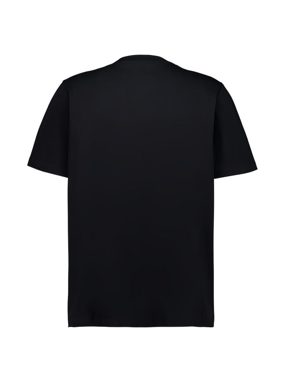 T-shirt con stampa in nero Casablanca - uomo 