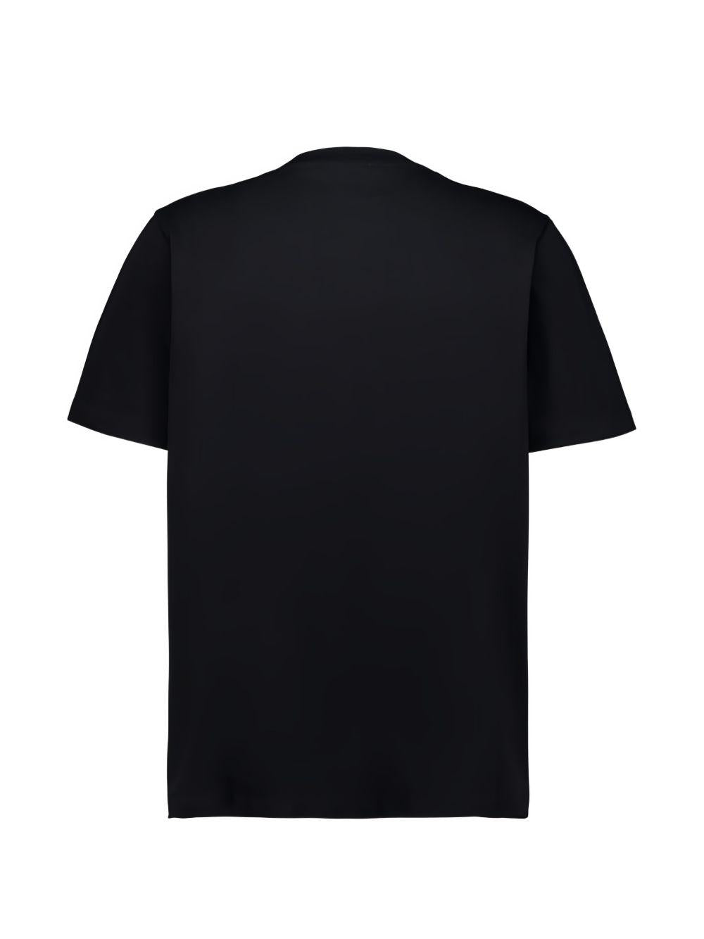 T-shirt con stampa in nero Casablanca - uomo 