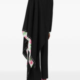 Giacca asimmetrica in nero Moschino - donna 
