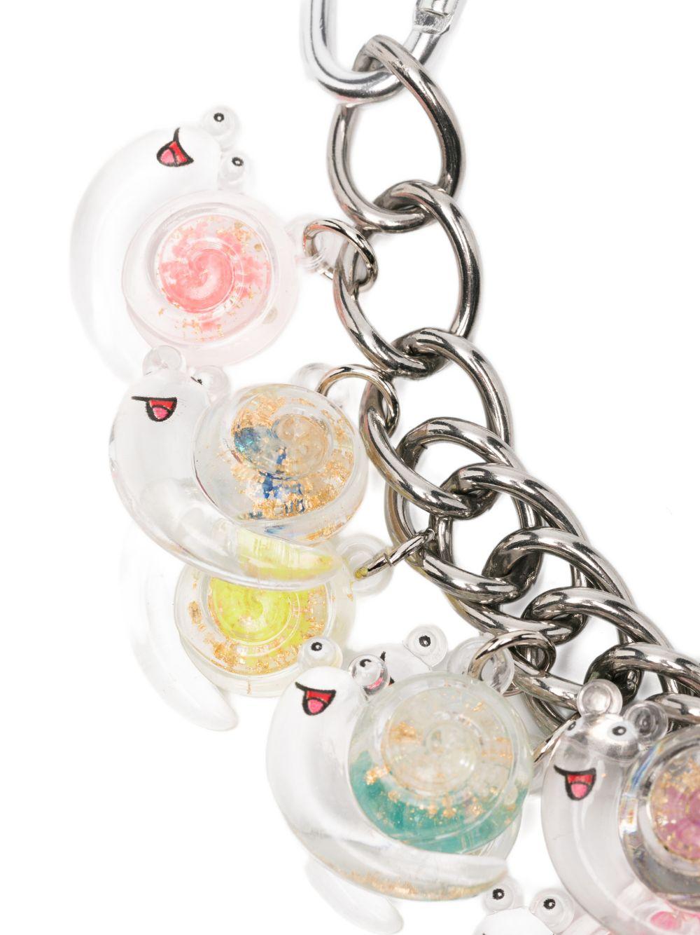Collana con ciondoli a forma di lumaca in argento Chopova lowena - donna 