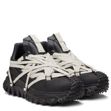 Sneakers trailgrip megalace in nero Rick Owens x Moncler - unisex 