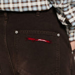 Pantaloni con tasche in marrone Marni - uomo 