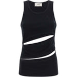 Canotta Spiral in nero Coperni - donna 