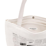 Borsa a spalla  New York Times in bianco 