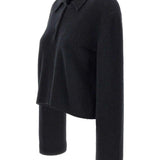 Polo a maniche lunghe in nero Laneus - uomo 