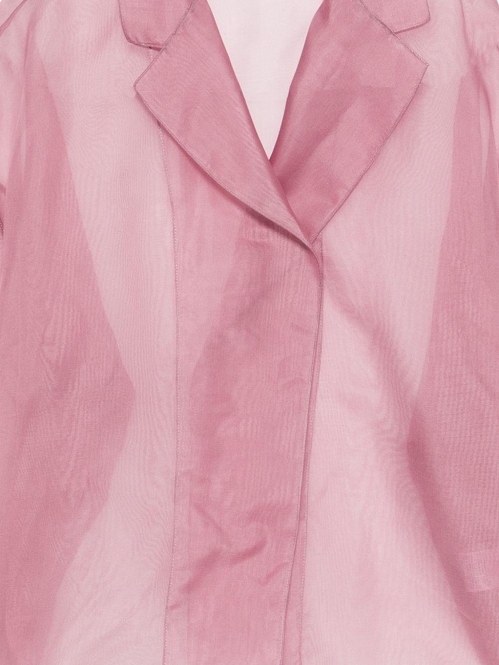 Giacca semi-trasparente emma in rosa Antonelli - donna 