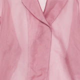 Giacca semi-trasparente emma in rosa Antonelli - donna 