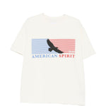 T-shirt con stampa grafica in bianco Rhude  - uomo 