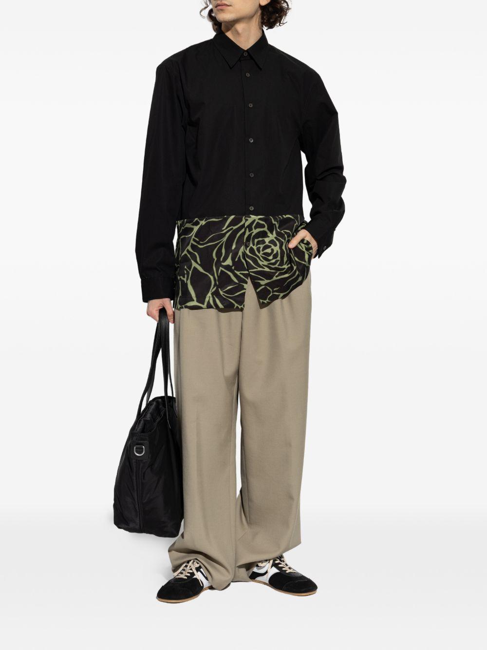 Camicia con stampa grafica capero 
