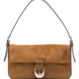 Borsa a spalla Harlow in marrone Staud - donna 