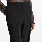 Pantaloni con piega stirata in nero Alberta ferretti - donna 