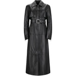 Cappotto con cintura paste in nero Maxmara sportmax - donna 