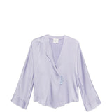 Blusa in seta in lilla Forte Forte - donna 