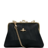Clutch Granny Frame Purse in nero Vivienne Westwood - donna 