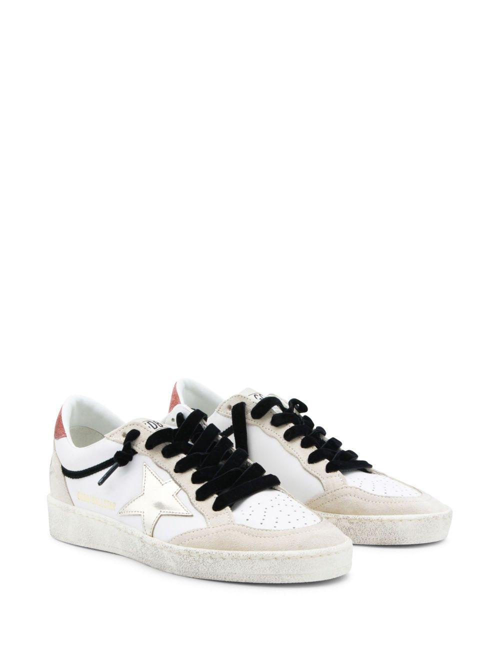 Sneakers Ball Star in bianco Golden goose - donna 