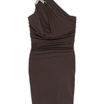 Abito mini hydra aaliyah in marrone Rick owens lilies - donna 