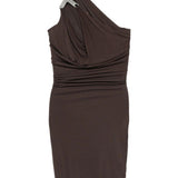 Abito mini hydra aaliyah in marrone Rick owens lilies - donna 