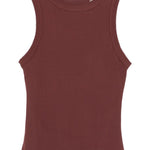 Top girocollo in borgogna Aya Muse - donna 