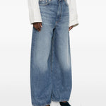 Jeans a gambaampia angri in blu Maxmara sportmax - donna 