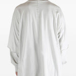 T-shirt a maniche lunghe tommy  in bianco Rick owens drkshdw - uomo 