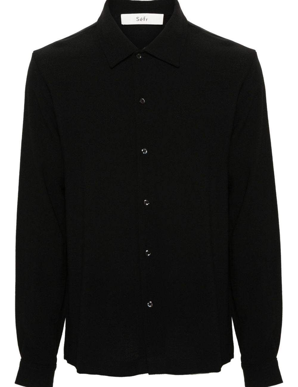 Camicia Sense in nero Séfr - uomo 