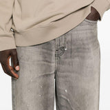 Jeans dritti con effetto vernice in grigio Haikure - uomo 