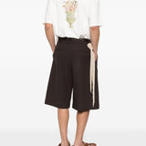 T-shirt Cannes con stampa in bianco Drole de monsieur - uomo 