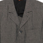 Blazer con revers classici in grigio Barena Venezia - uomo 