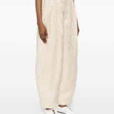 Pantaloni in jacquard Piper in beige Uma wang  - donna 