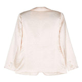 Blazer monopetto trapuntato in bianco Forte forte - donna 